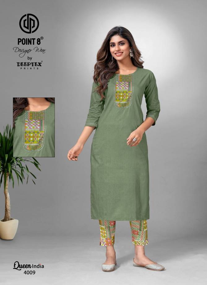Queen India Vol 4 By Deeptex  Kurti With Bottom Catalog